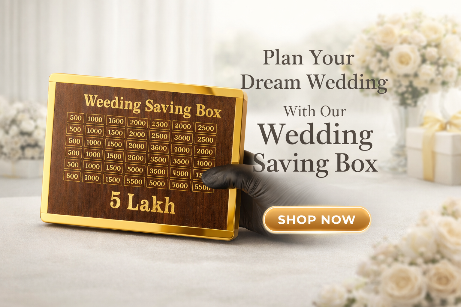 Wedding Saving Box